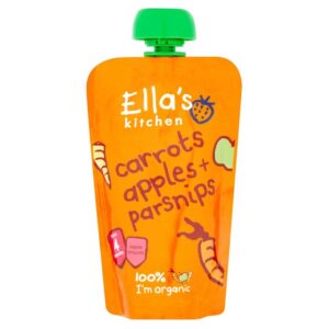 Ella's Kitchen Organic Carrots, Apples + Parsnips 4M+ - 120g -17968