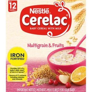 Nestle Cerelac Baby Cereal Multigrain & Fruits Stage 4 (12M+) - 300gm-0