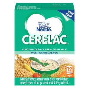 Nestle Cerelac Multigrain Dal Veg Stage 4 (12M+) - 300gm-17944