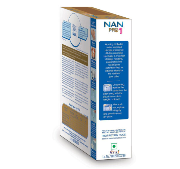 Nestle Nan Pro 1 Infant Formula - 400 gm-17908