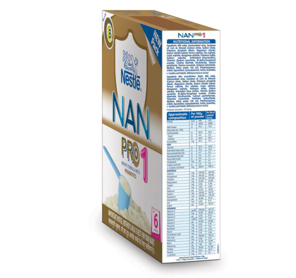 Nestle Nan Pro 1 Infant Formula - 400 gm-17910