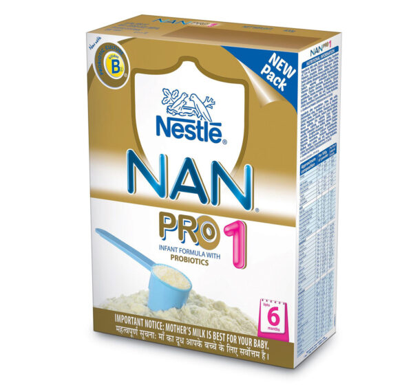 Nestle Nan Pro 1 Infant Formula - 400 gm-17909