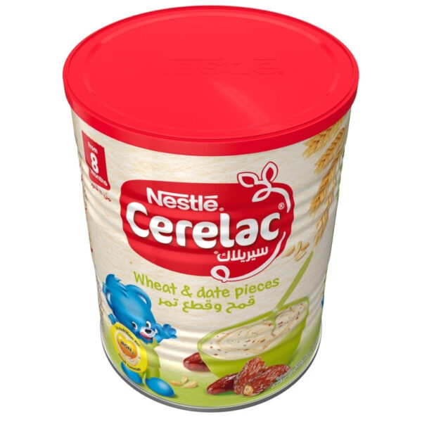 Nestle Cerelac Infant Cereal Wheat & Date Pieces (8M+) - 400g -32341
