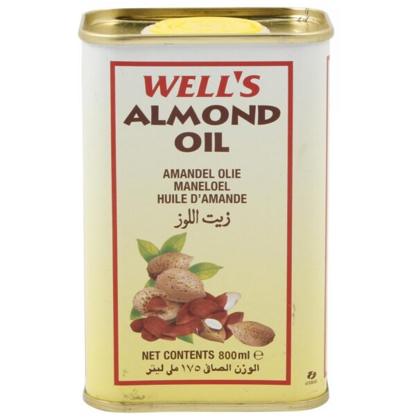 Well's Almond Oil (Made in Spain) - 800ml-0