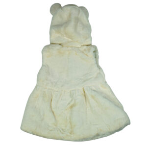 Toddler Animal Hood Fur Jacket for Winter - Cream-17553