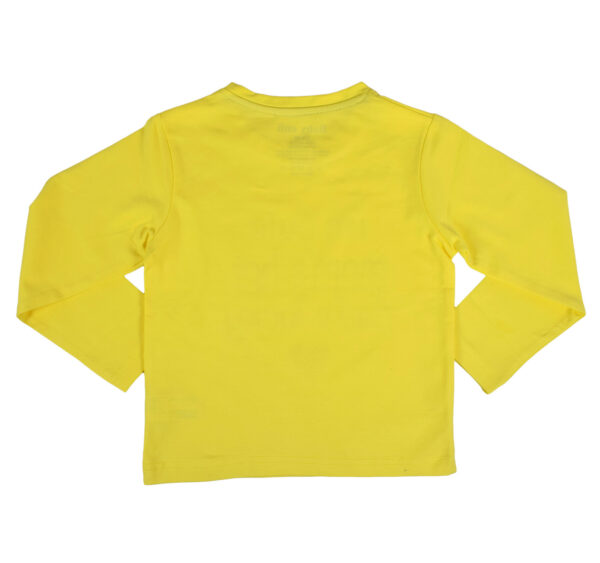 Baby Onli Funny Slogan T-shirt (6-24 M) "Im cute moms hot dads lucky" (Yellow)-17696