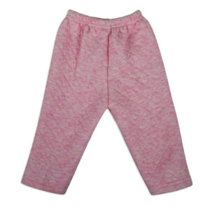 Little Darling Quilted Top & Bottom Hooded Winter Set - Pink-17814