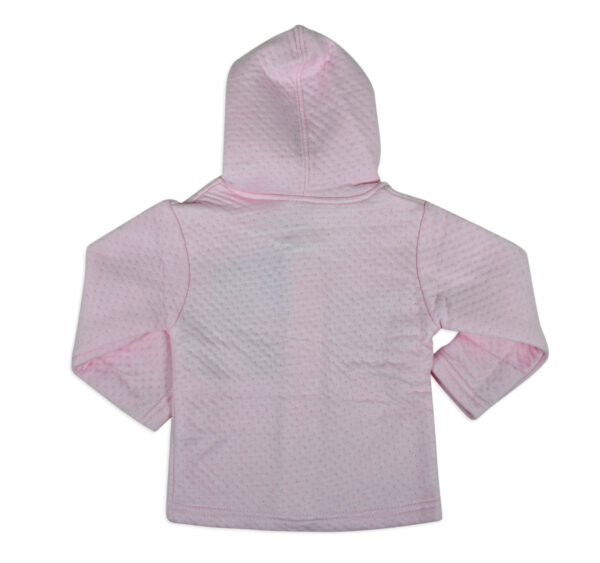 Little Darling Quilted Top & Bottom Hooded Winter Set (Rabbit) - Pink-17882