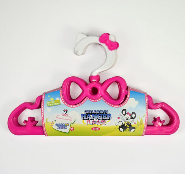 Baby Hanger Set Pack Of 5 - Pink-0