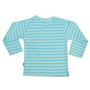 Fun Full Sleeve Cotton T-shirt - Sky Blue-18221