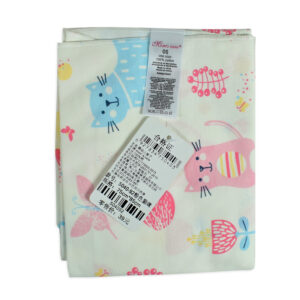 Baby Soft Wrapping Sheet for Swaddling (S) - Cat Print-18400