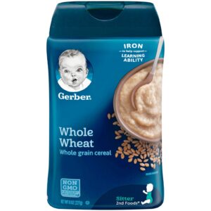 Gerber Whole Wheat Cereal, Whole Grain - 227 gm -0