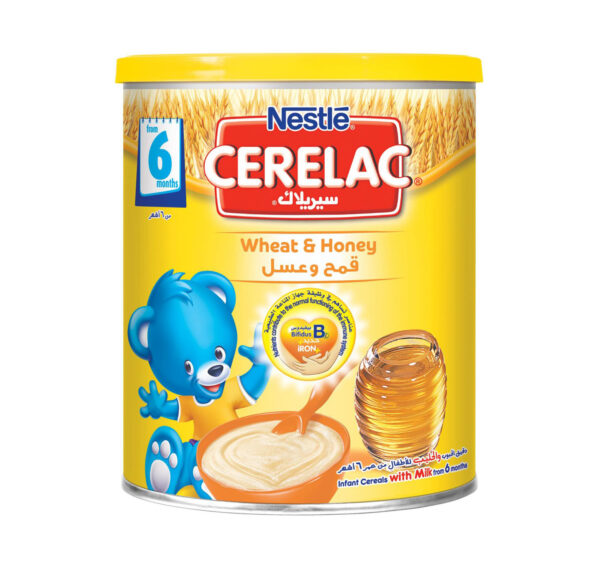 Nestle Cerelac Infant Cereal Wheat & Honey (6M+) - 400g -18073