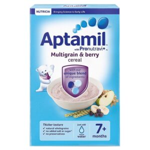 Aptamil Multigrain & Berry Cereal (7 Month+) - 200g-0