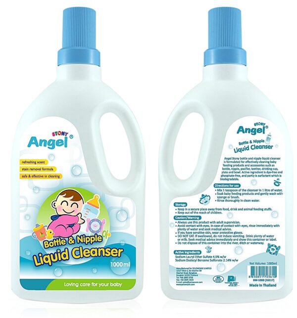 Stony Angel Bottle & Nipple Liquid Cleanser - 1000 ml-0