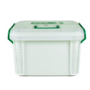 Baby First-Aid Medical Kit Cum Storage Box - White-19518