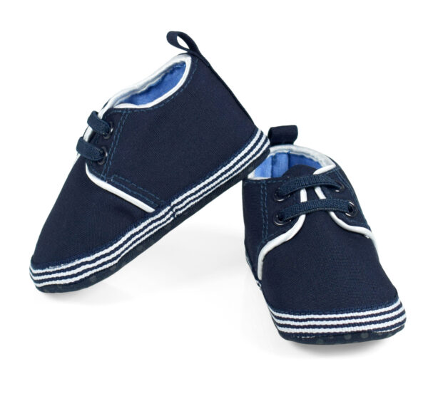 Babys Soft Shoes/Booties - Blue-19380