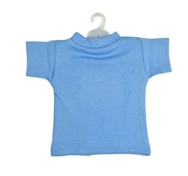 Baby On Board Sign Hanger (Tshirt Style) - Sky Blue-19592