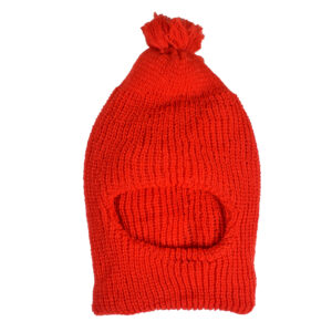 Solid Color Monkey Cap - Red-0