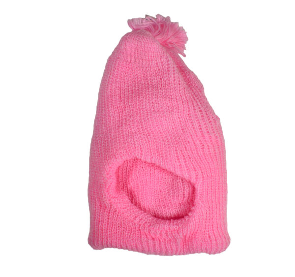 Solid Color Monkey Cap - Pink-0