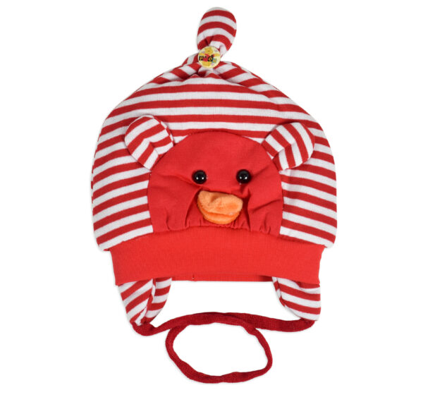 Baby Winter Cap (Assorted Character) - Red-0