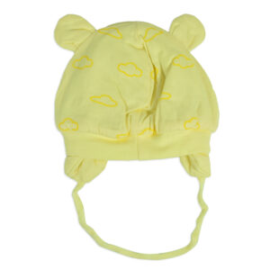 Baby Winter Cap (Assorted Character) - Yellow-18597