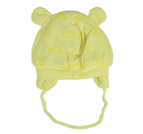 Baby Winter Cap (Assorted Character) - Yellow-18597