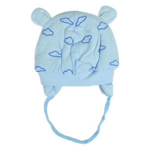 Baby Winter Cap (Assorted Character) - Sky Blue-18604