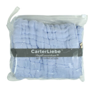 Baby Diaper Liner Pack of 2 - Sky Blue-18622