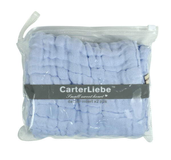 Baby Diaper Liner Pack of 2 - Sky Blue-18622