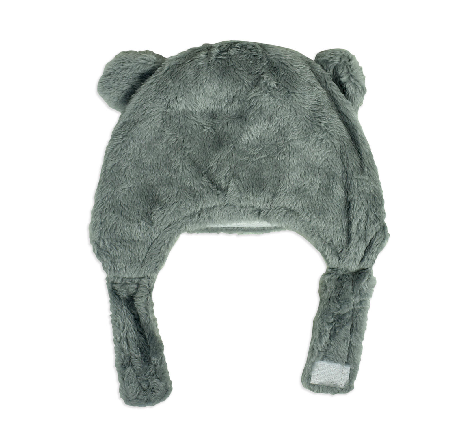 Baby Furr Winter Cap (Bear Character) – Grey – Baby's World