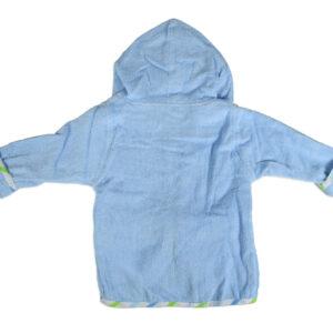 Baby Hooded Bathing Gown (Towel) - Sky Blue-18778