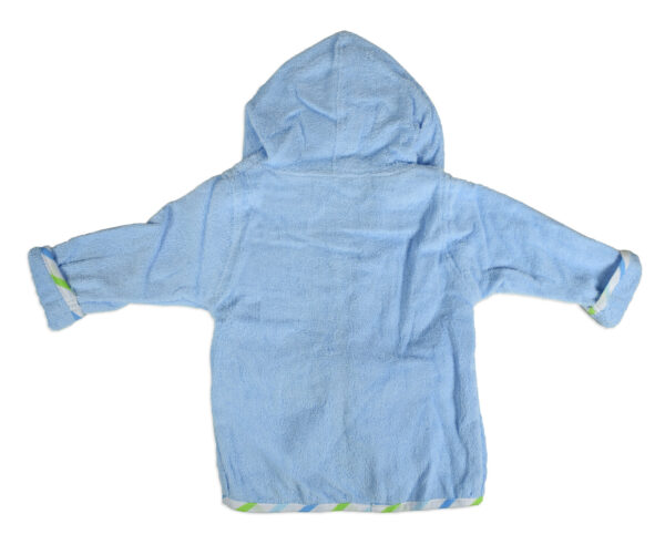 Baby Hooded Bathing Gown (Towel) - Sky Blue-18778