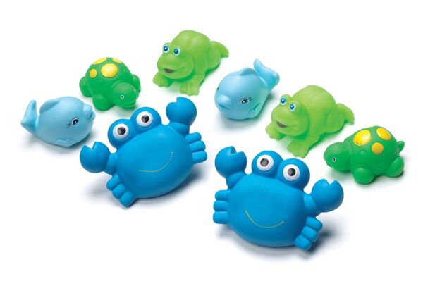 Bathtime Squirtees Pack Of 8 - Boy version-0