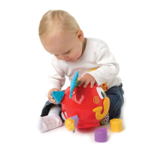 Playgro Elephant Shape Sorter - Multicolor-20720