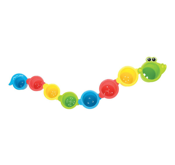 Playgro MF Crocodile Cups - Multicolor-0