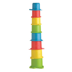 Playgro MF Crocodile Cups - Multicolor-20335