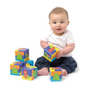 Playgro My First Soft Blocks - Multicolor-20245