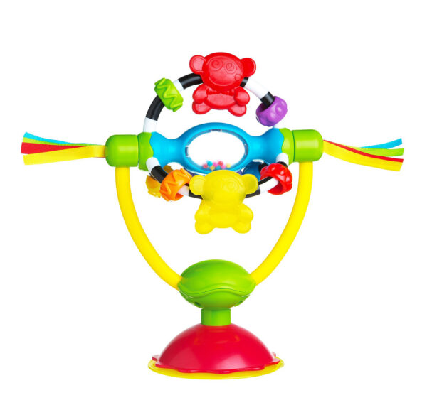 Playgro High Chair Spinning Toy - Multicolor-0