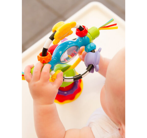 Playgro High Chair Spinning Toy - Multicolor-20727