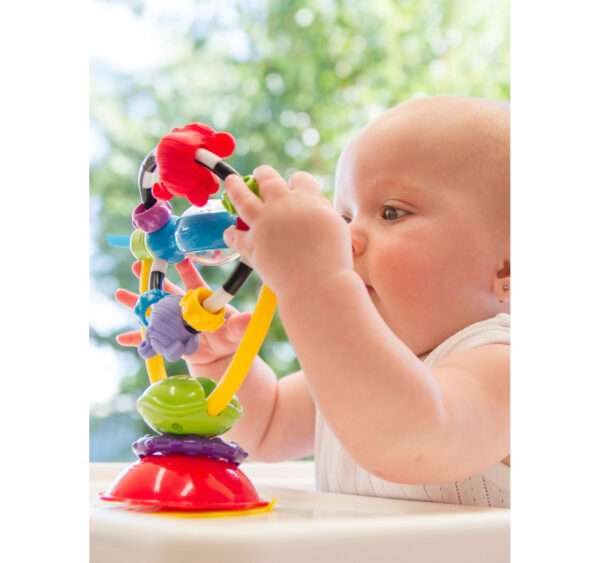 Playgro High Chair Spinning Toy - Multicolor-20732