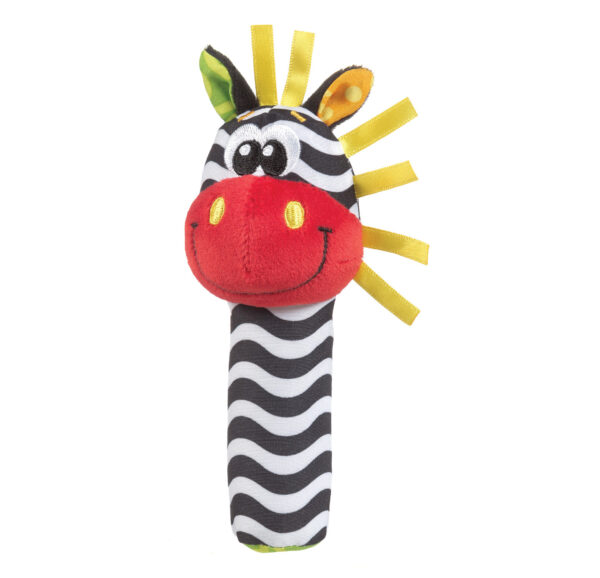 Playgro Jungle Squeaker Zebra - Multicolor-0