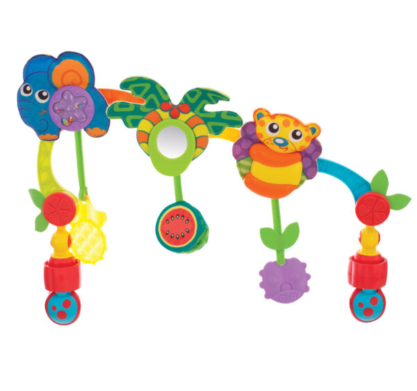 Playgro Tropical Tunes Travel Play Arch - Multicolor-0