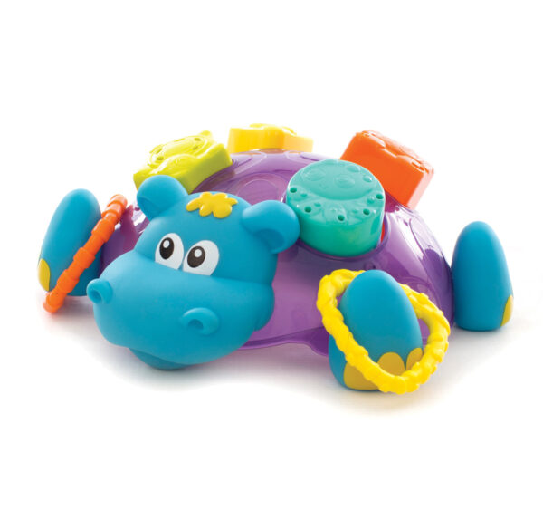 Playgro Sort n' Stack Floating Hippo - Multicolor-0