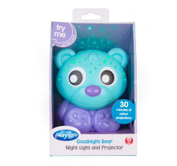 Playgro Goodnight Bear Night Light and Projector-20487