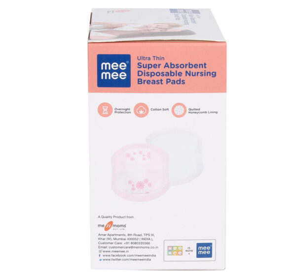 Mee Mee Super Absorbent Disposable Nursing Pads - 48 Pieces-20202