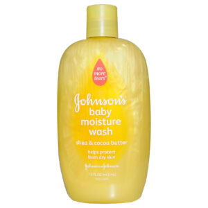 Johnson's Baby Moisture Wash, Shea & Cocoa Butter - 443 ml-0