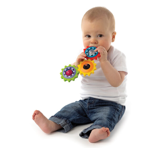 Playgro Twirly Trio - Multicolor-20744