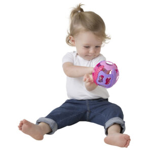 Shake Rattle and Roll Ball - Pink-21016