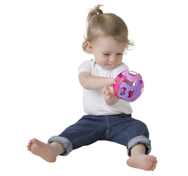 Shake Rattle and Roll Ball - Pink-21016